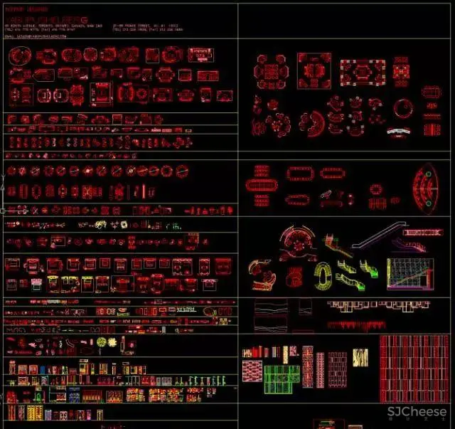 CCD+HBA+YABU+梁志天+高文安+金螳螂+邱德光 | 制图规范合集+CAD图库+节点大样