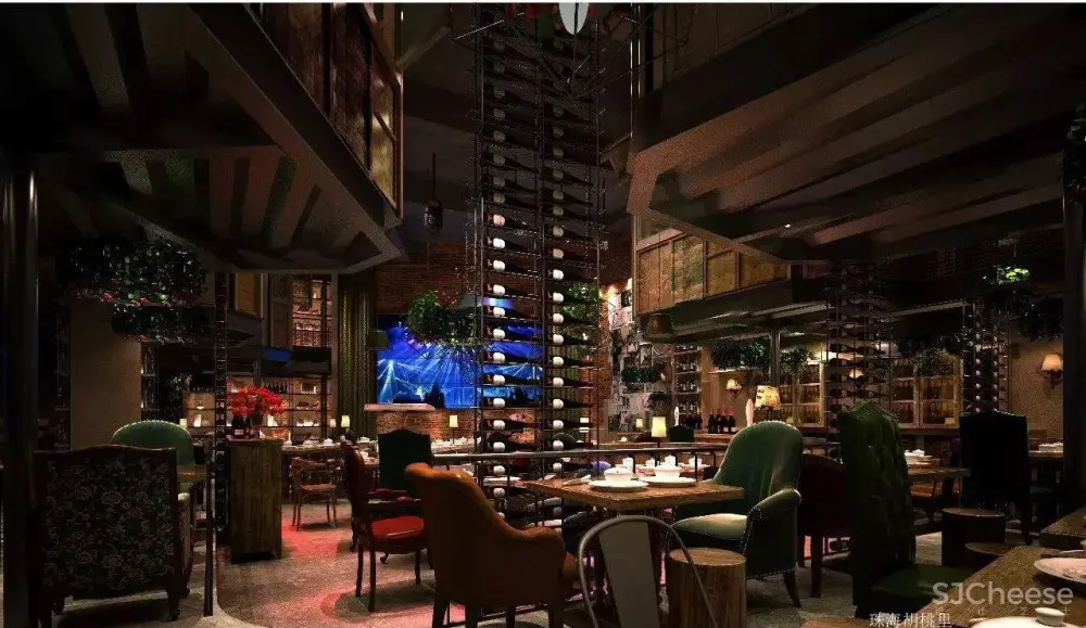 【胡桃里音乐餐厅】12套合集丨软装设计+CAD施工图+效果图+预算丨4.2G