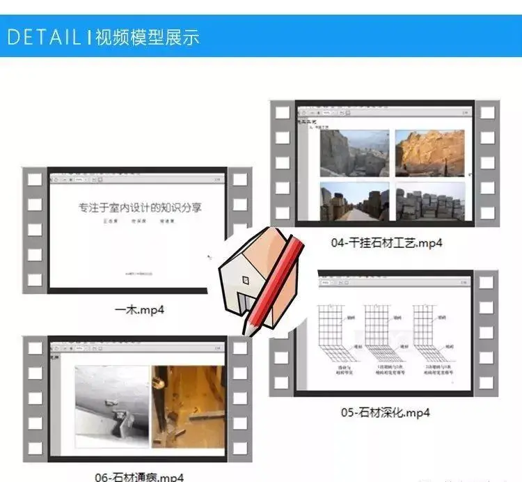 【收口工艺】石材+木材丨细节工艺教程丨MP4视频+SU模型+PDF格式丨343M 【收口工艺】石材+木材丨细节工艺教程丨MP4视频+SU模型+PDF格式丨343M