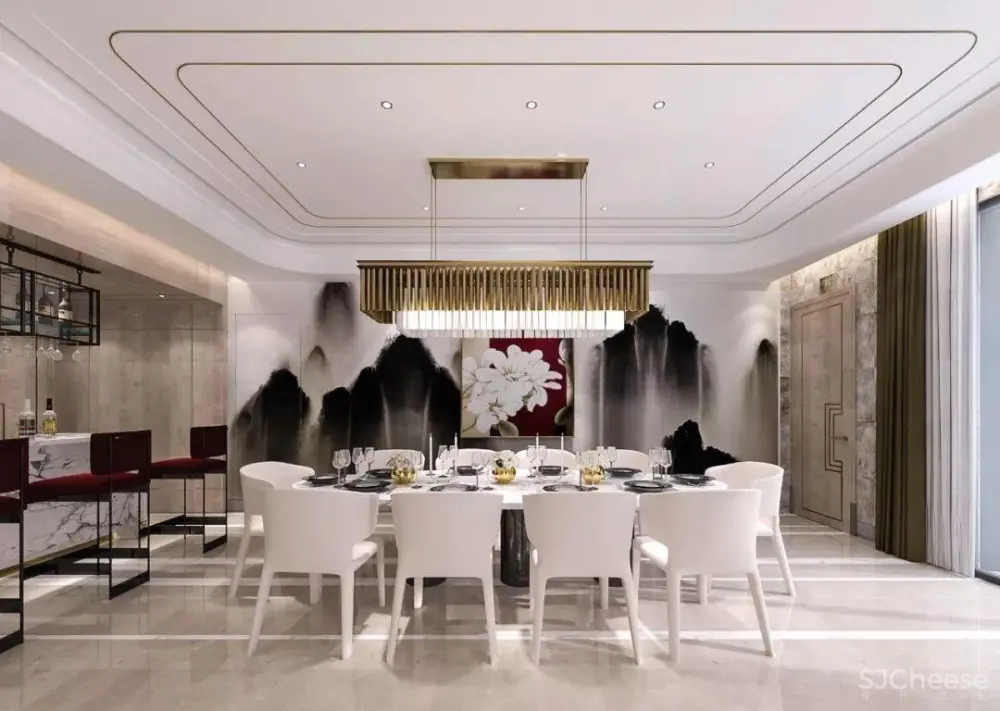 邱德光-寸滩新东方时尚风格400㎡样板间丨设计方案+效果图丨JPG+PDF丨135M 邱德光-寸滩新东方时尚风格400㎡样板间丨可编辑设计方案PPT+效果图丨PPT+JPG+PDF丨169M