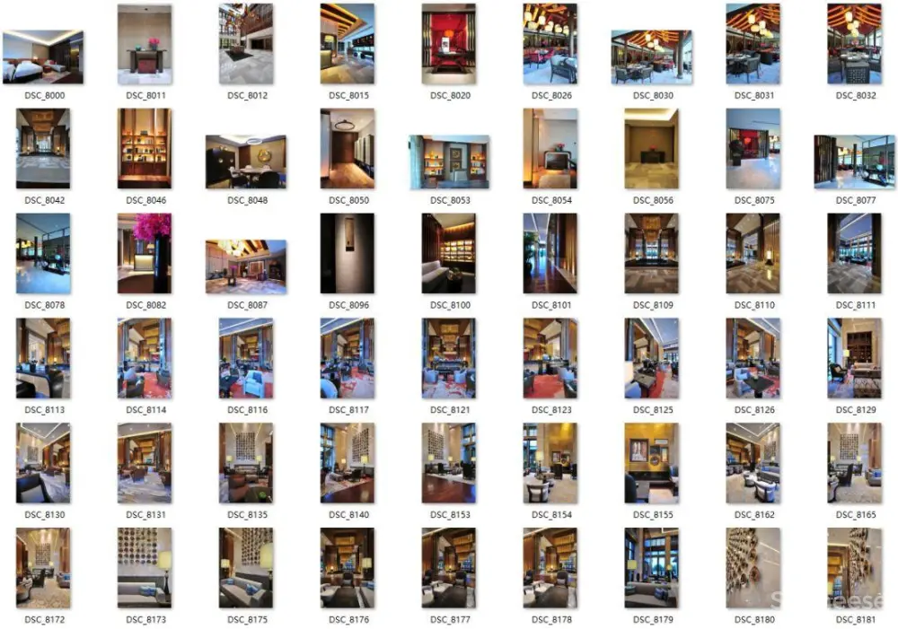 YANG杨邦胜 – 西安凯悦酒店丨效果图+施工图+实景+景观丨842M