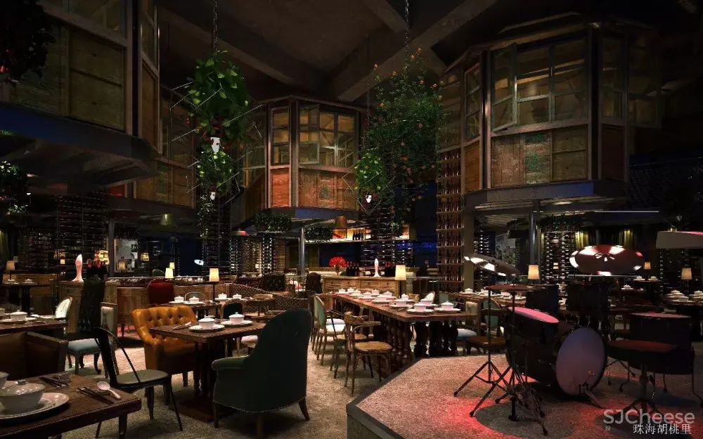 【胡桃里音乐餐厅】12套合集丨软装设计+CAD施工图+效果图+预算丨4.2G