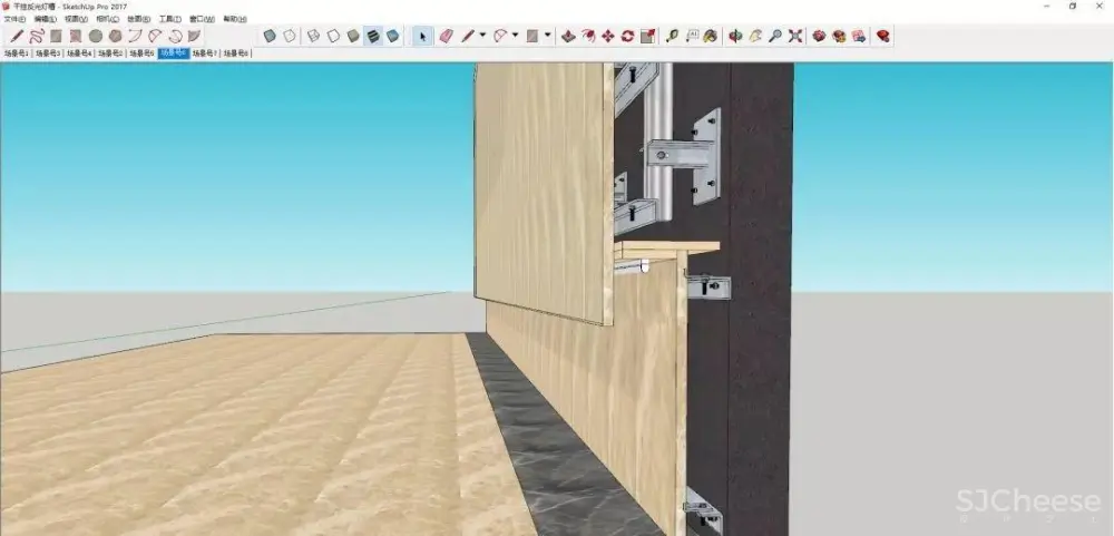 【收口工艺】石材+木材丨细节工艺教程丨MP4视频+SU模型+PDF格式丨343M 【收口工艺】石材+木材丨细节工艺教程丨MP4视频+SU模型+PDF格式丨343M