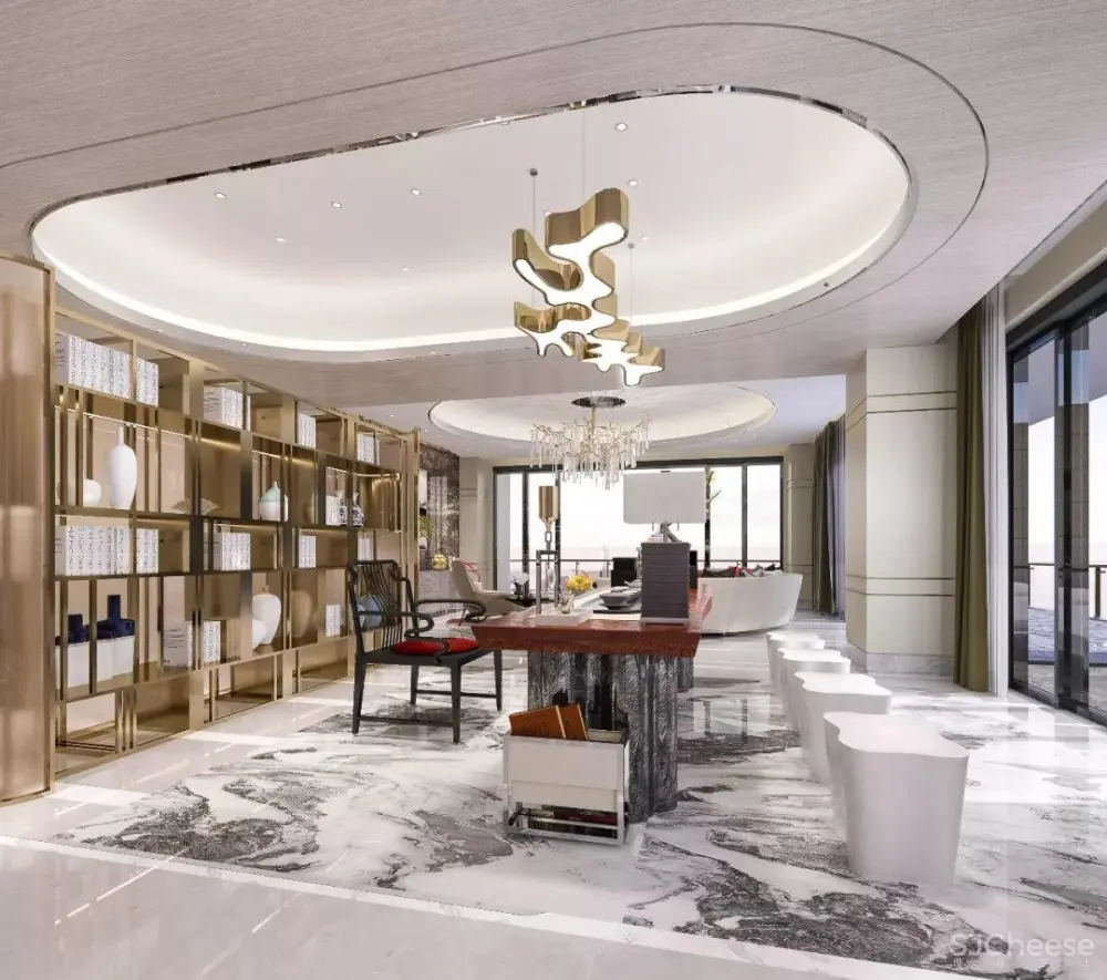 邱德光-寸滩新东方时尚风格400㎡样板间丨设计方案+效果图丨JPG+PDF丨135M 邱德光-寸滩新东方时尚风格400㎡样板间丨可编辑设计方案PPT+效果图丨PPT+JPG+PDF丨169M