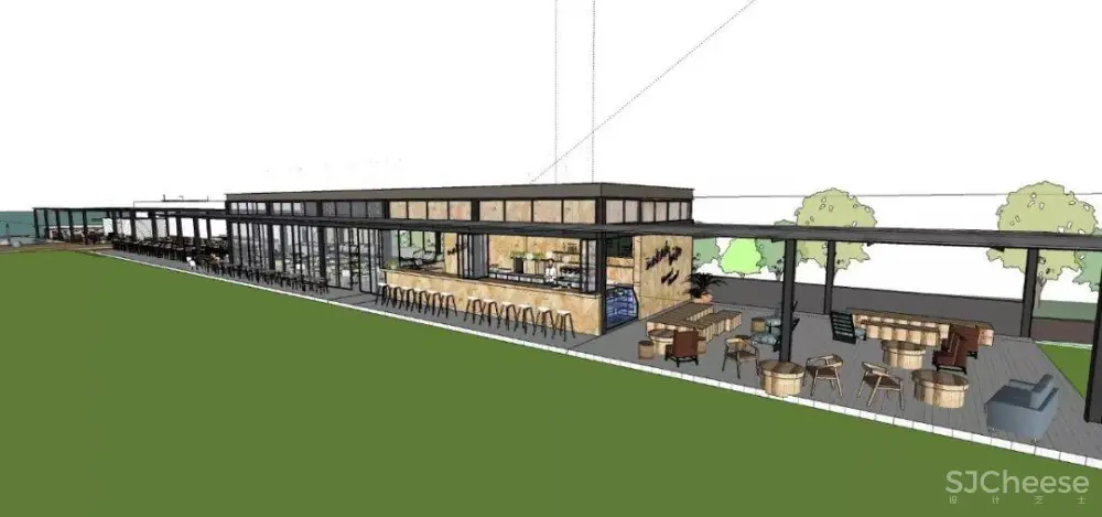 莫干山裸心谷泊度假酒店丨效果图+CAD施工图纸+物料丨1.96G