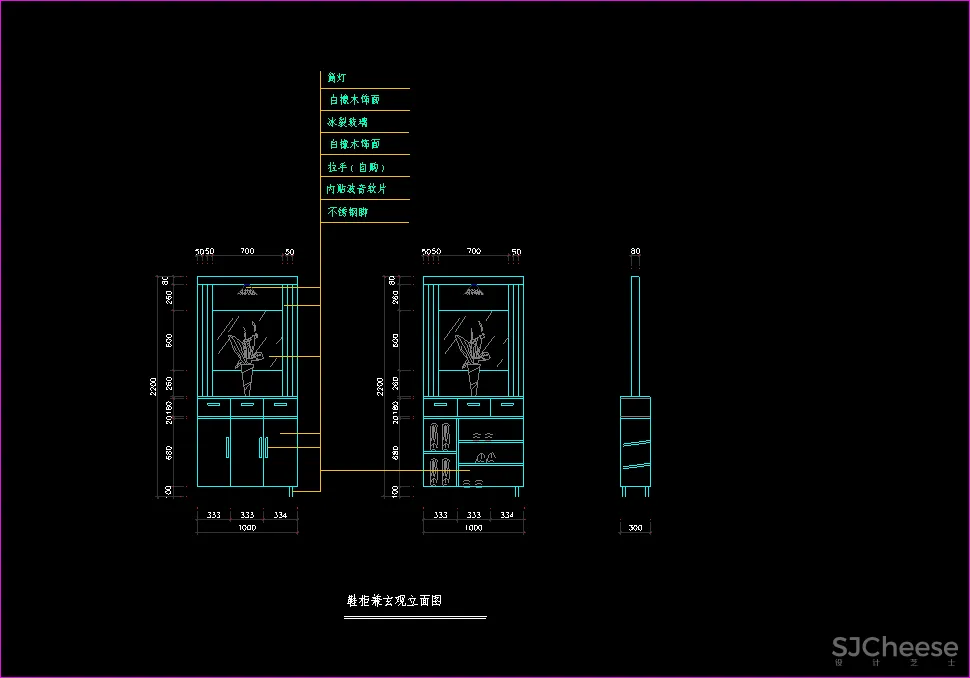 收口,节点,剖面CAD图合集丨5656套室内施工图大样节点丨DWG格式丨1.91G