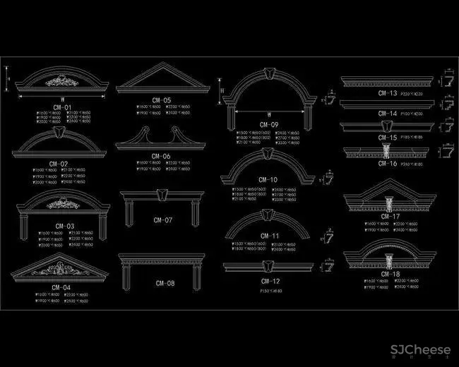 公装,家装 - 平立面CAD图库合集丨54套干货精品图库丨DWG格式丨1.44G 公装,家装 - 平立面CAD图库合集丨54套干货精品图库丨DWG格式丨1.44G