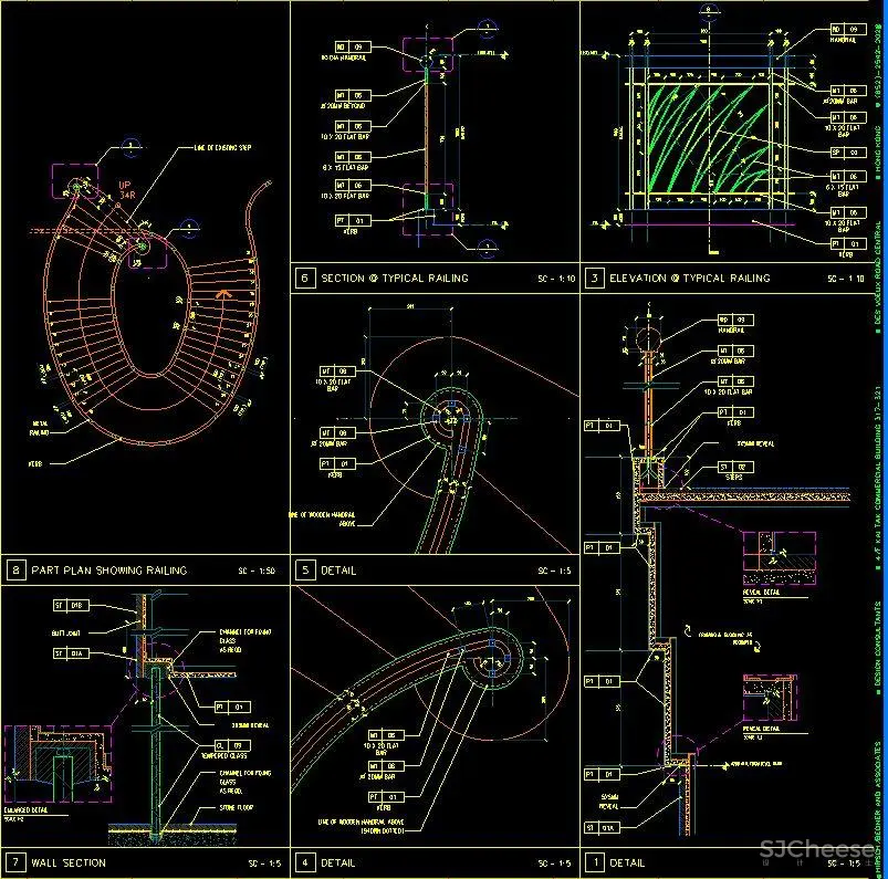 收口,节点,剖面CAD图合集丨5656套室内施工图大样节点丨DWG格式丨1.91G