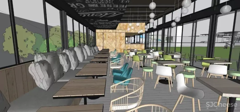 莫干山裸心谷泊度假酒店丨效果图+CAD施工图纸+物料丨1.96G