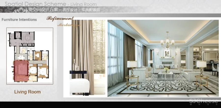 17套新古典风格丨室内设计方案汇报文本丨PPT可编辑版本丨486M