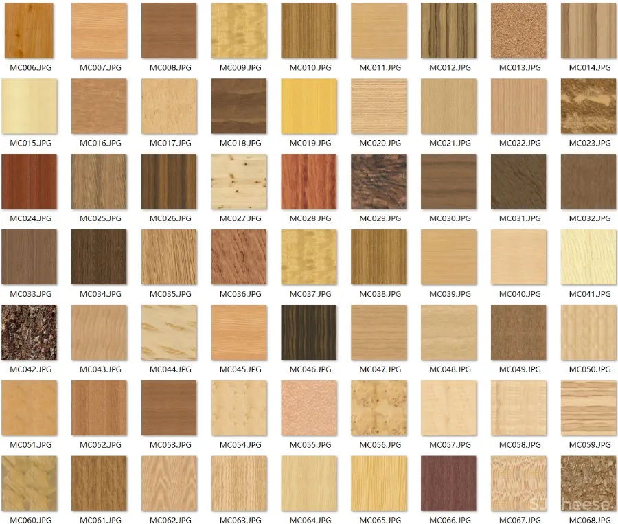 史上最全丨31大类丨6800种丨SketchUp材质库丨1.04G