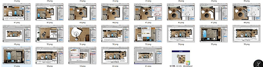 室内设计彩平图 I 平面方案 I PS教程 I 完全解析 I 26M