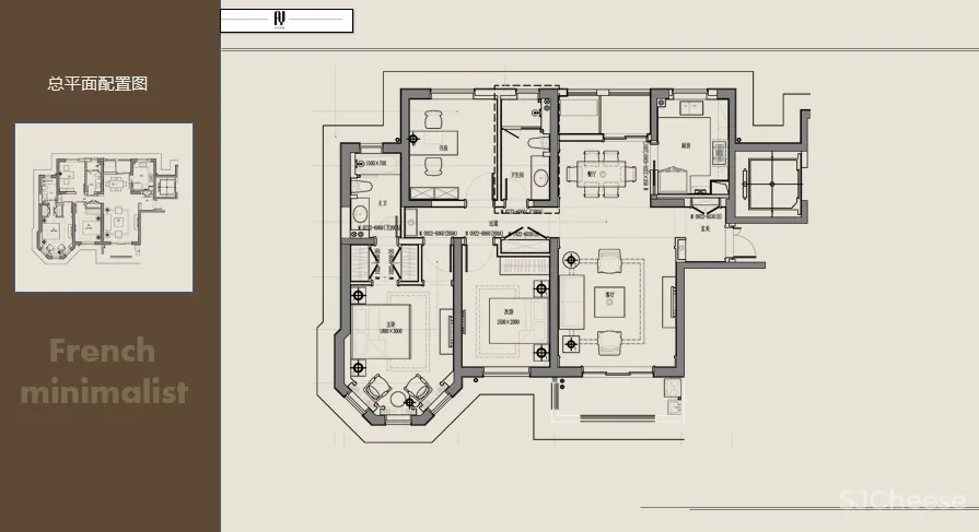 17套新古典风格丨室内设计方案汇报文本丨PPT可编辑版本丨486M