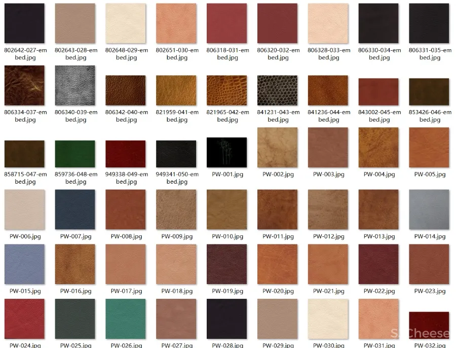 史上最全丨31大类丨6800种丨SketchUp材质库丨1.04G