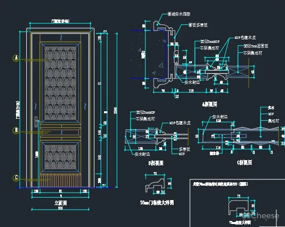 木作综合图库 I 门类+垭口+窗套+线条+壁炉+酒架+各类柜子、墙板、罗马柱 6M