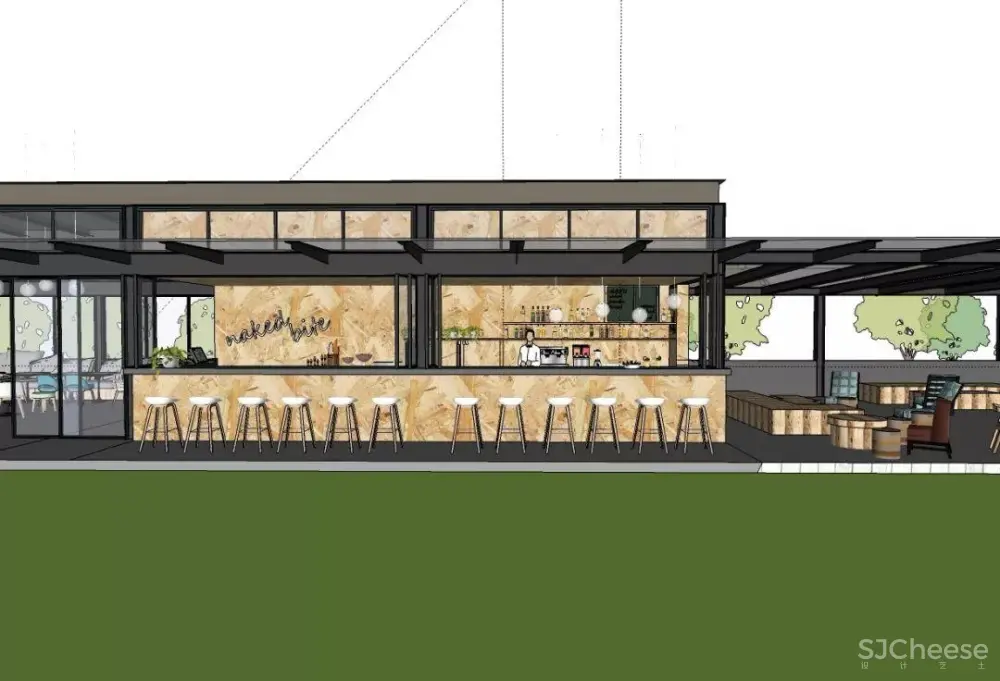 莫干山裸心谷泊度假酒店丨效果图+CAD施工图纸+物料丨1.96G