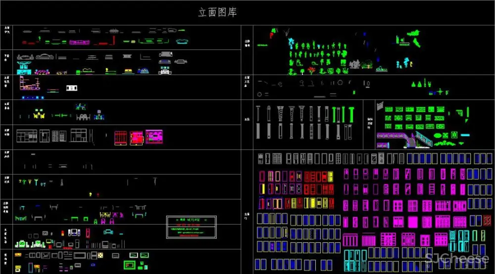收口,节点,剖面CAD图合集丨5656套室内施工图大样节点丨DWG格式丨1.91G