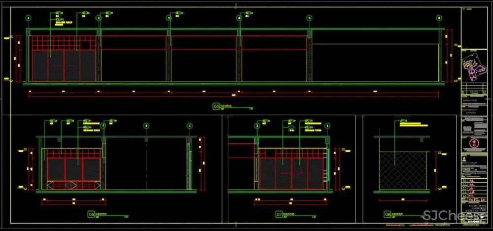 莫干山裸心谷泊度假酒店丨效果图+CAD施工图纸+物料丨1.96G