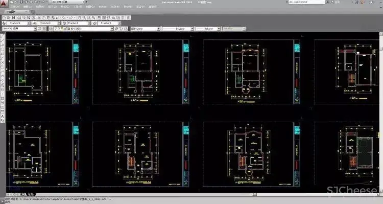 380㎡中式轻奢 – 独栋别墅｜设计方案+效果图+施工图+预算清单｜116M