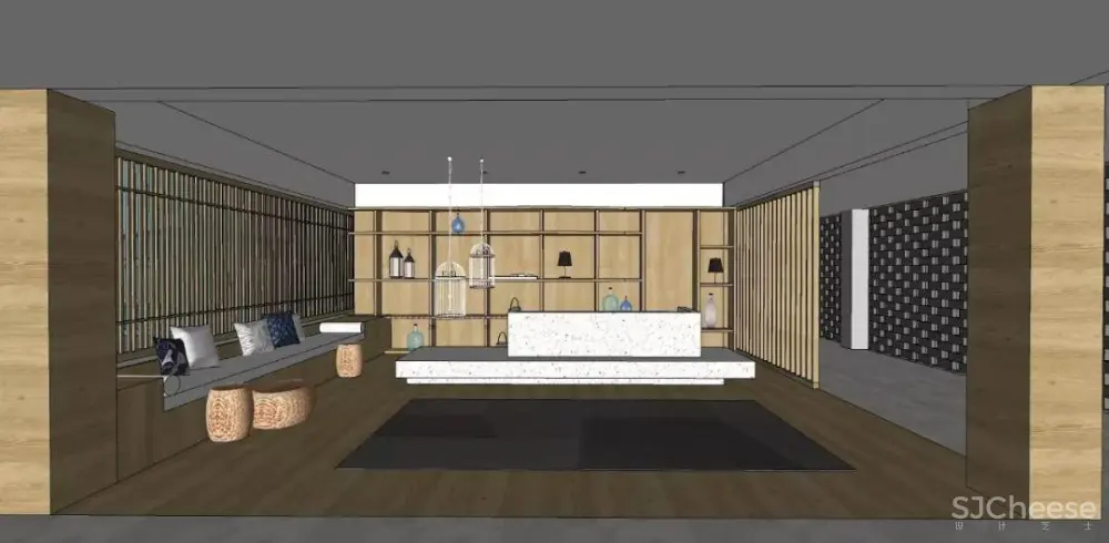 莫干山裸心谷泊度假酒店丨效果图+CAD施工图纸+物料丨1.96G