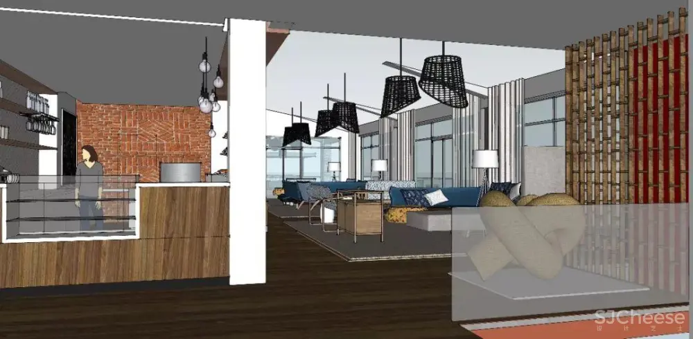 莫干山裸心谷泊度假酒店丨效果图+CAD施工图纸+物料丨1.96G