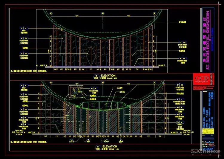 CCD深圳瑞吉酒店室内丨设计方案PPT(可编辑)+CAD施工图纸+物料+摄影丨973M CCD深圳瑞吉酒店室内丨设计方案PPT(可编辑)+CAD施工图纸+物料+摄影丨973M