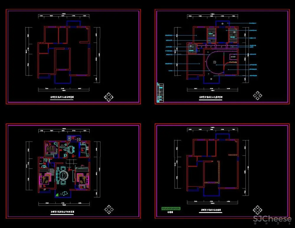 收口,节点,剖面CAD图合集丨5656套室内施工图大样节点丨DWG格式丨1.91G