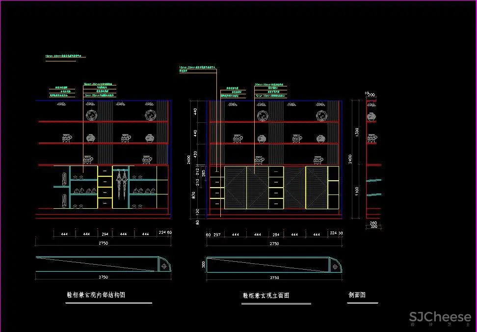 收口,节点,剖面CAD图合集丨5656套室内施工图大样节点丨DWG格式丨1.91G