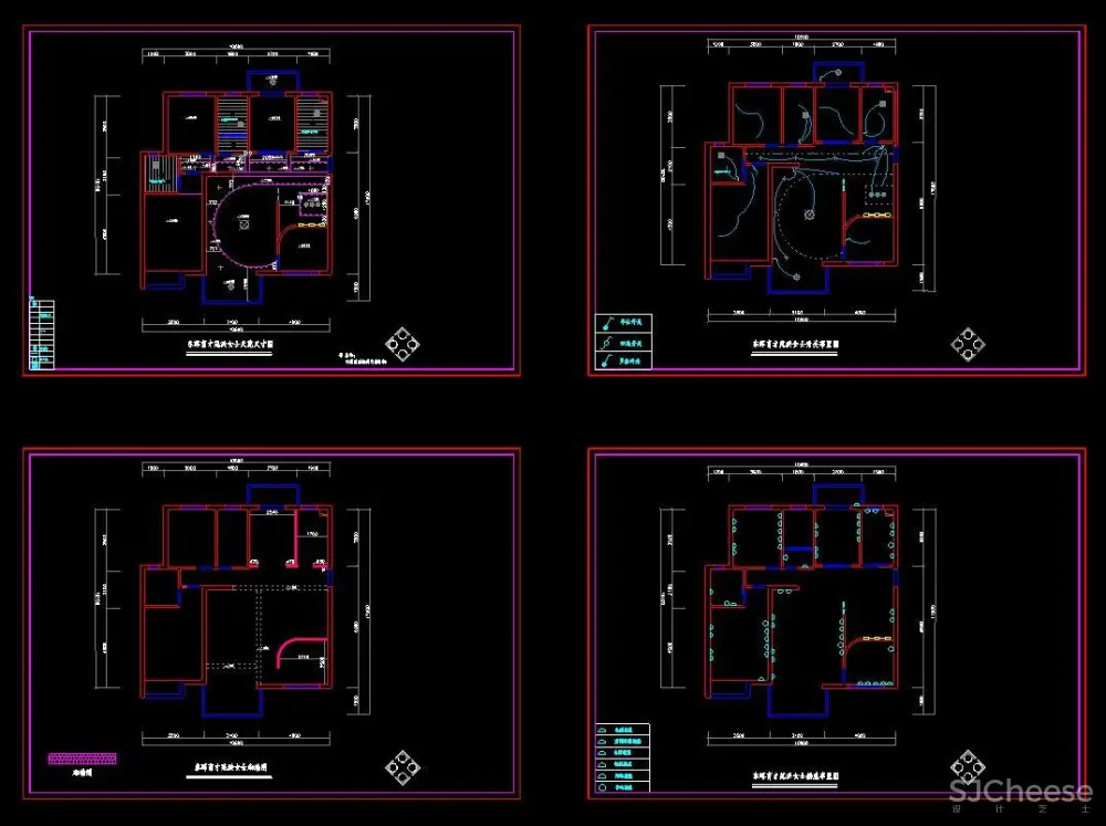 收口,节点,剖面CAD图合集丨5656套室内施工图大样节点丨DWG格式丨1.91G
