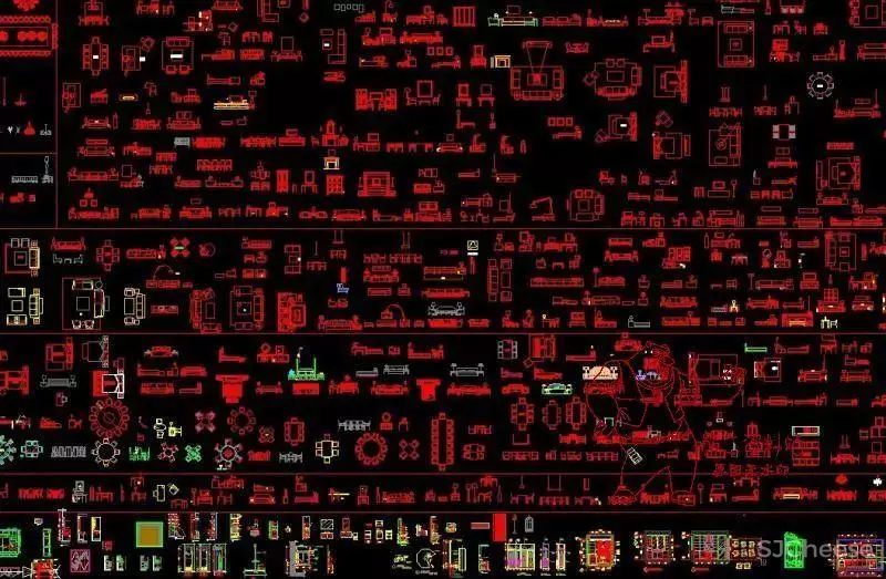 公装,家装 - 平立面CAD图库合集丨54套干货精品图库丨DWG格式丨1.44G 公装,家装 - 平立面CAD图库合集丨54套干货精品图库丨DWG格式丨1.44G