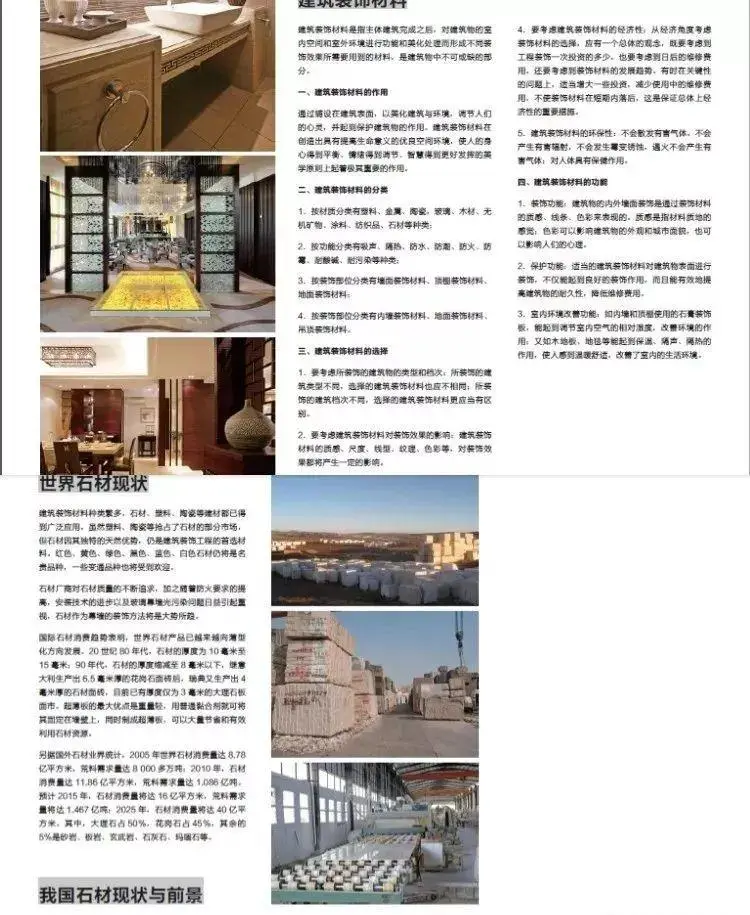 石材应用手册丨石材铺贴方法丨石材图库案例丨PDF版+JPG高清丨980M