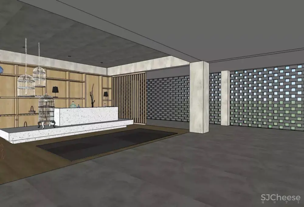 莫干山裸心谷泊度假酒店丨效果图+CAD施工图纸+物料丨1.96G