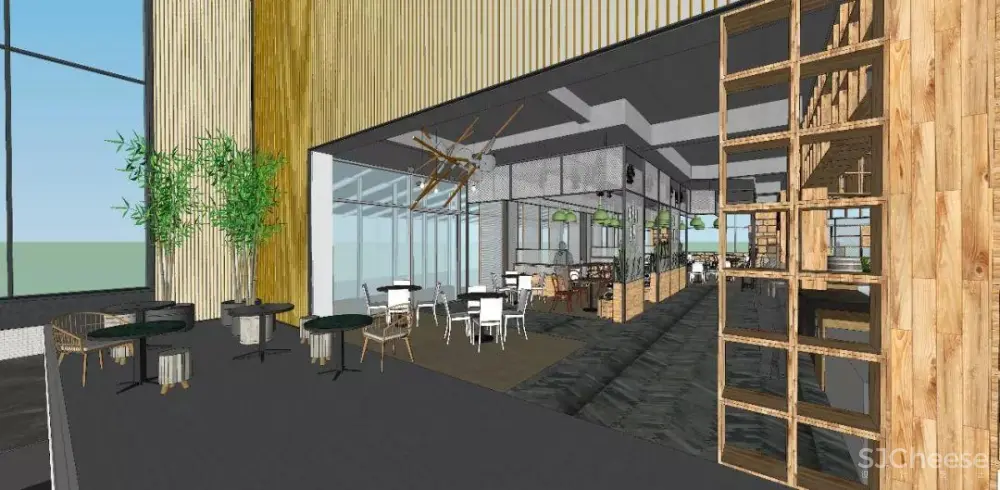 莫干山裸心谷泊度假酒店丨效果图+CAD施工图纸+物料丨1.96G