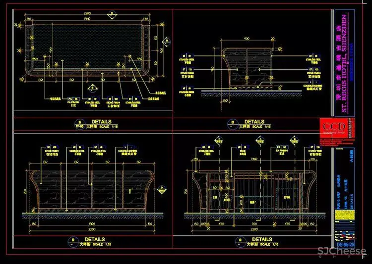 CCD深圳瑞吉酒店室内丨设计方案PPT(可编辑)+CAD施工图纸+物料+摄影丨973M CCD深圳瑞吉酒店室内丨设计方案PPT(可编辑)+CAD施工图纸+物料+摄影丨973M