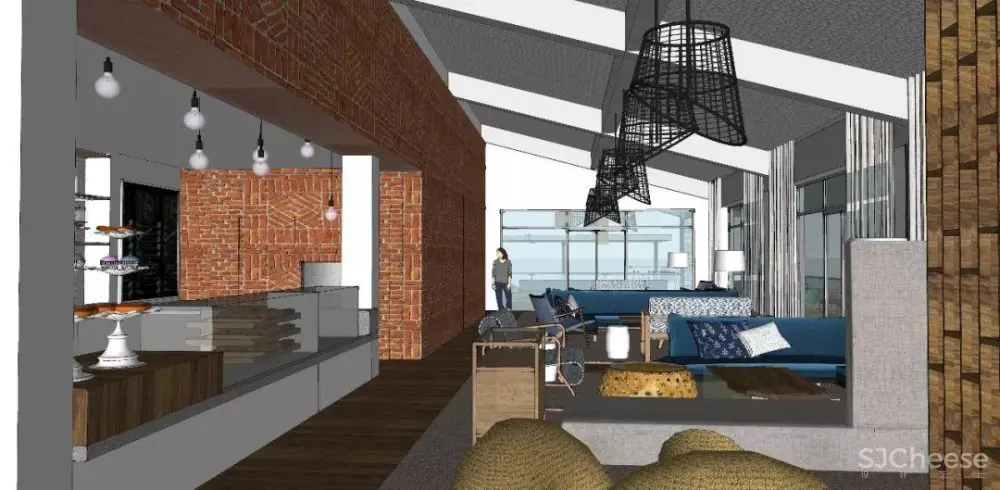 莫干山裸心谷泊度假酒店丨效果图+CAD施工图纸+物料丨1.96G