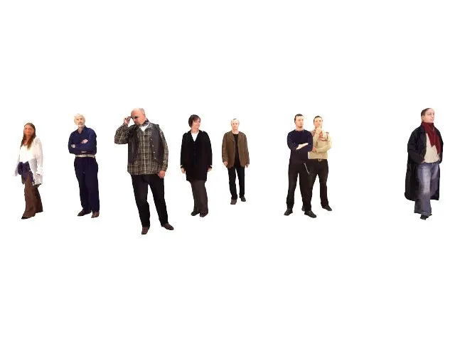 SketchUp草图大师丨SU-人物合集三维人物模型大全丨skp格式丨123M