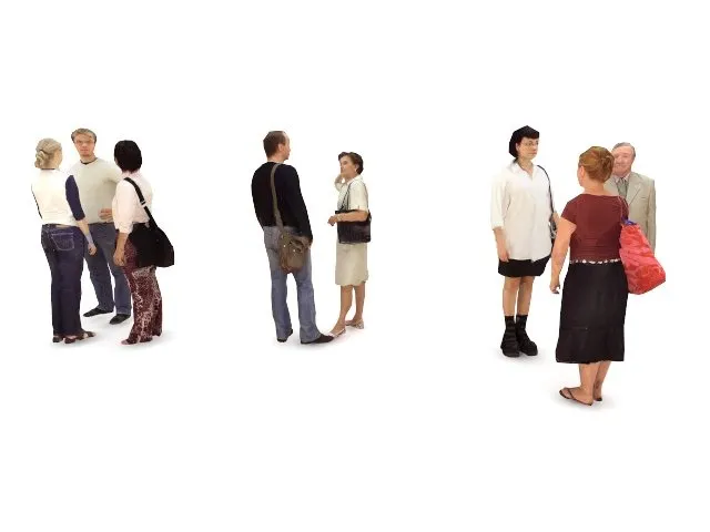 SketchUp草图大师丨SU-人物合集三维人物模型大全丨skp格式丨123M