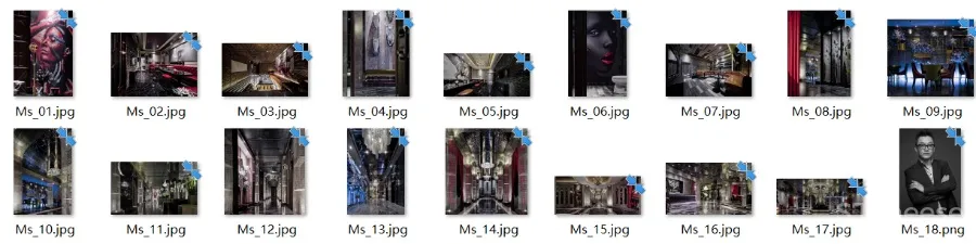 休闲会所丨娱乐空间丨酒吧KTV参考案例丨1160张套图60套丨JPG高清丨1.5G