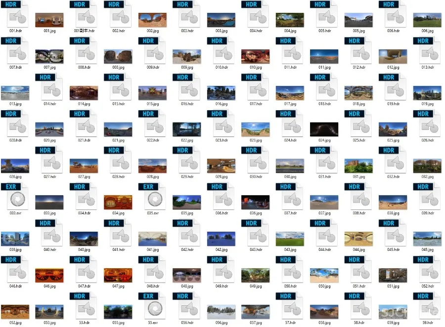 EnScape For SU渲染插件草图大师外景360°HDR文件1.31G