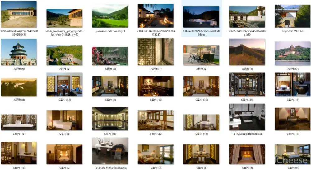 全球31家安缦度假酒店丨专业摄影合集丨实景图4100张JPG高清丨2.92G