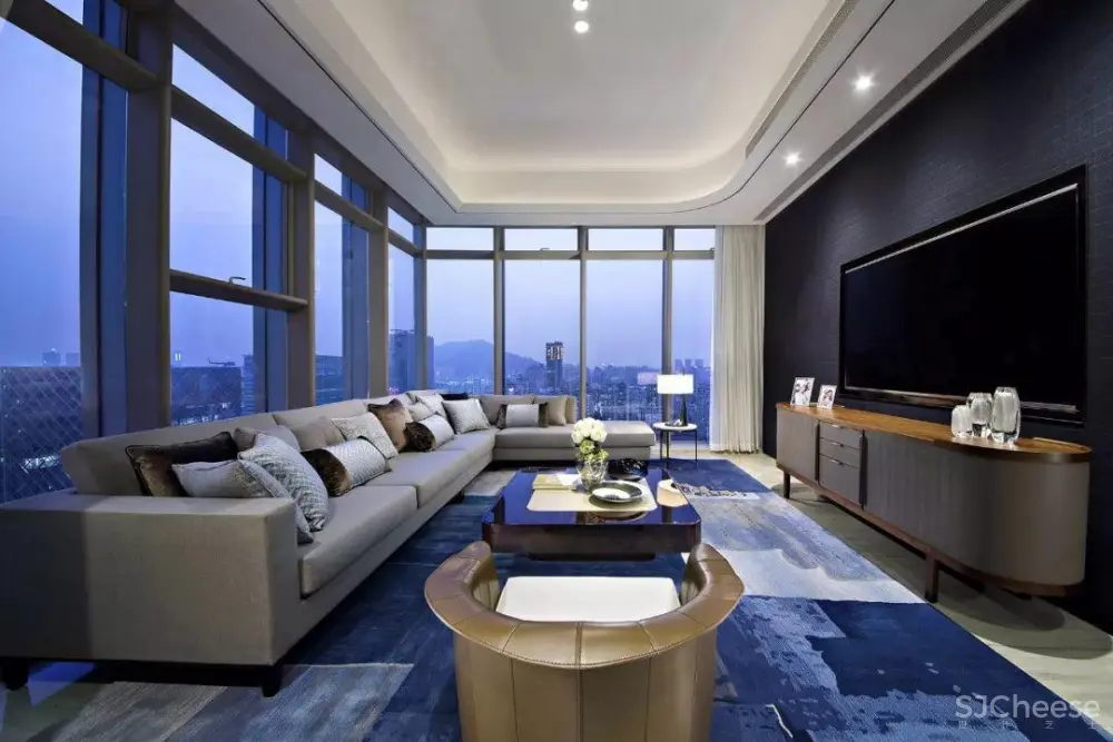 梁志天深圳湾一号设计案例丨CAD施工图+高清实景+软装+物料丨157M