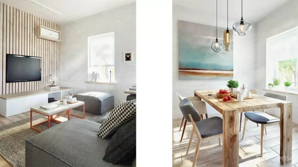 简约北欧 – 案例作品集丨85套案例1031张效果图丨JPG高清丨209M