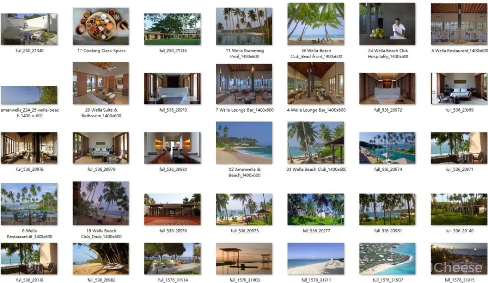 全球31家安缦度假酒店丨专业摄影合集丨实景图4100张JPG高清丨2.92G