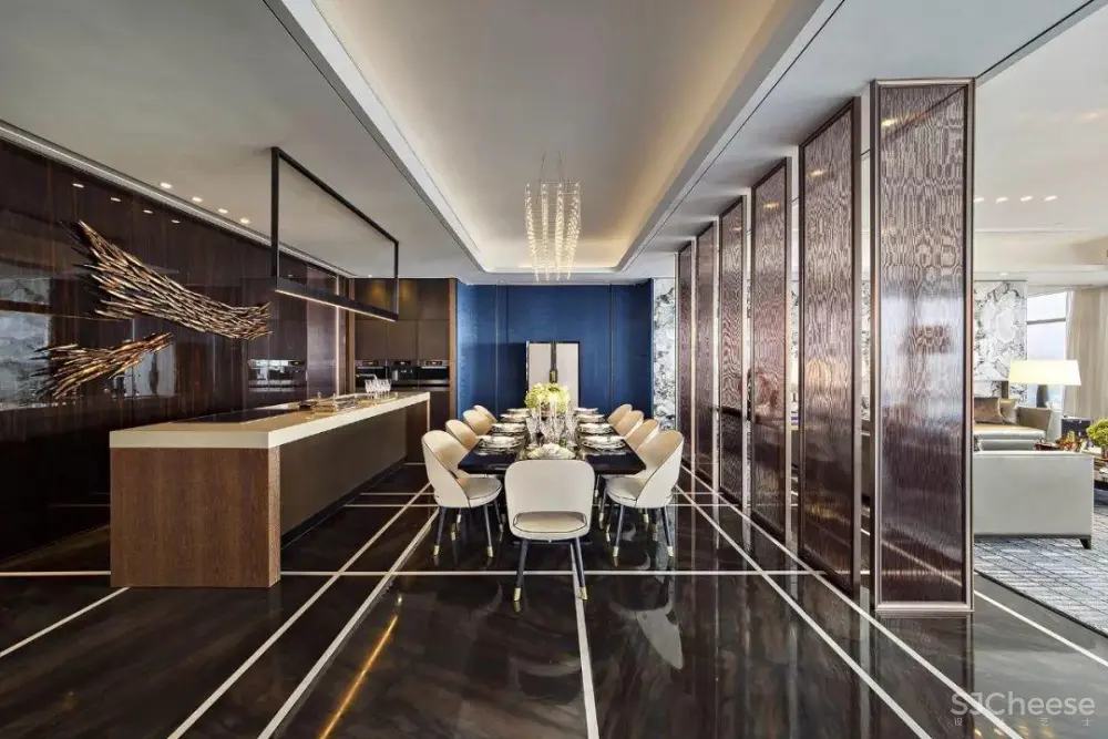 梁志天深圳湾一号设计案例丨CAD施工图+高清实景+软装+物料丨157M