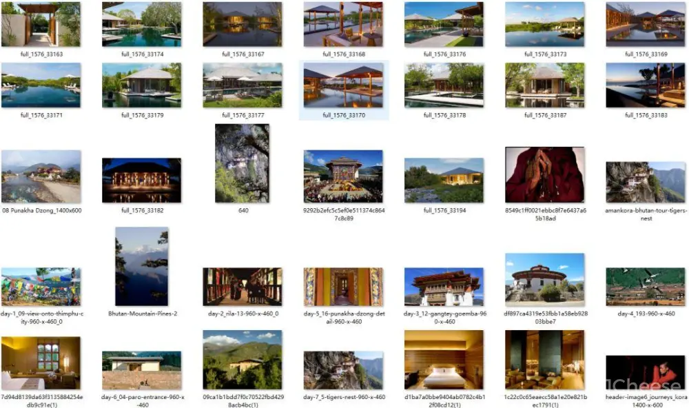 全球31家安缦度假酒店丨专业摄影合集丨实景图4100张JPG高清丨2.92G