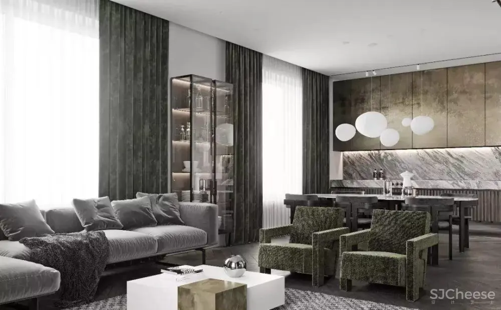 TOL’KO 轻奢设计作品集丨11套案例244张图丨JPG高清丨562M