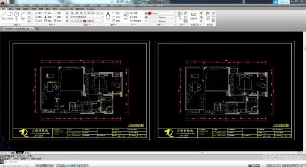 简约别墅设计案例丨CAD施工图+效果图+平面图、立面图丨41M