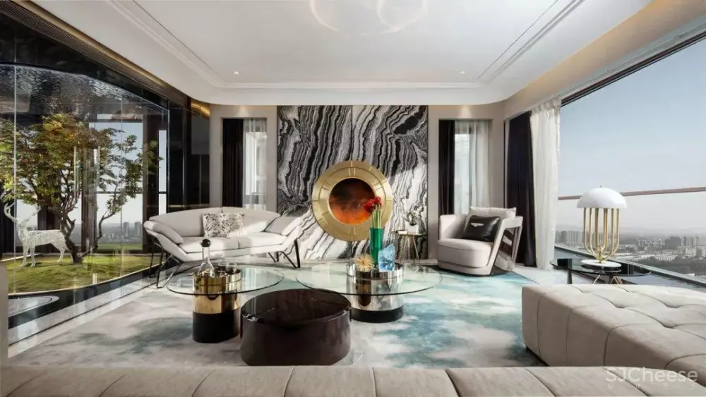 邱德光 – 北京叠墅样板房丨设计方案PPT（可编辑）+效果图+摄影丨182M