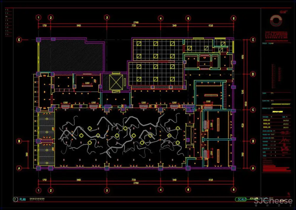 五味壹品兰州拉面餐厅-方案设计丨全套CAD施工图+效果图丨76M