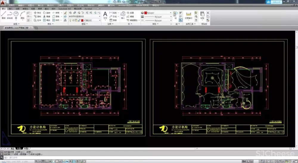 简约别墅设计案例丨CAD施工图+效果图+平面图、立面图丨41M